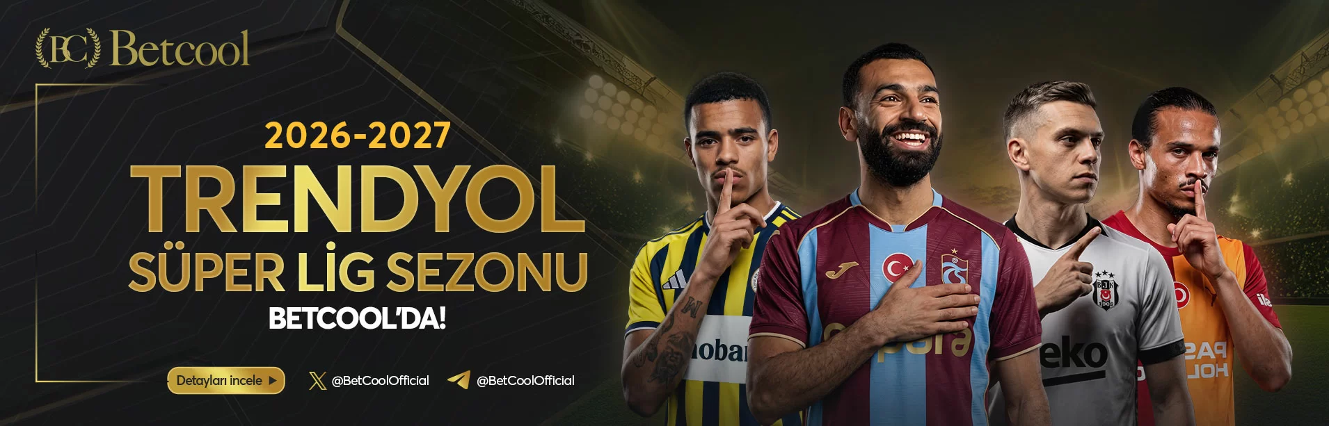 Trendyol Süper Lig kupon bannerı