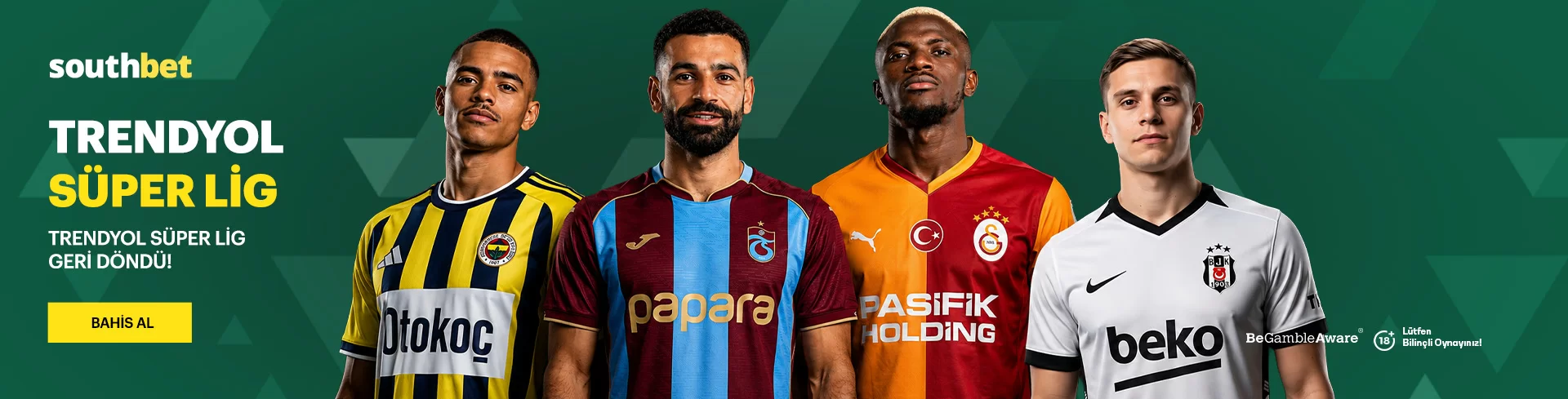 Trendyol Süper Lig kupon bannerı