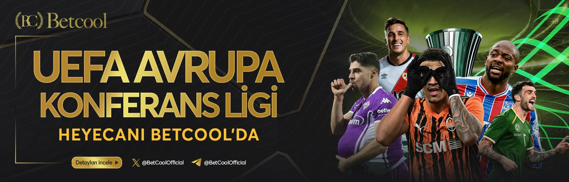 UEFA Konferans Ligi kupon bannerı