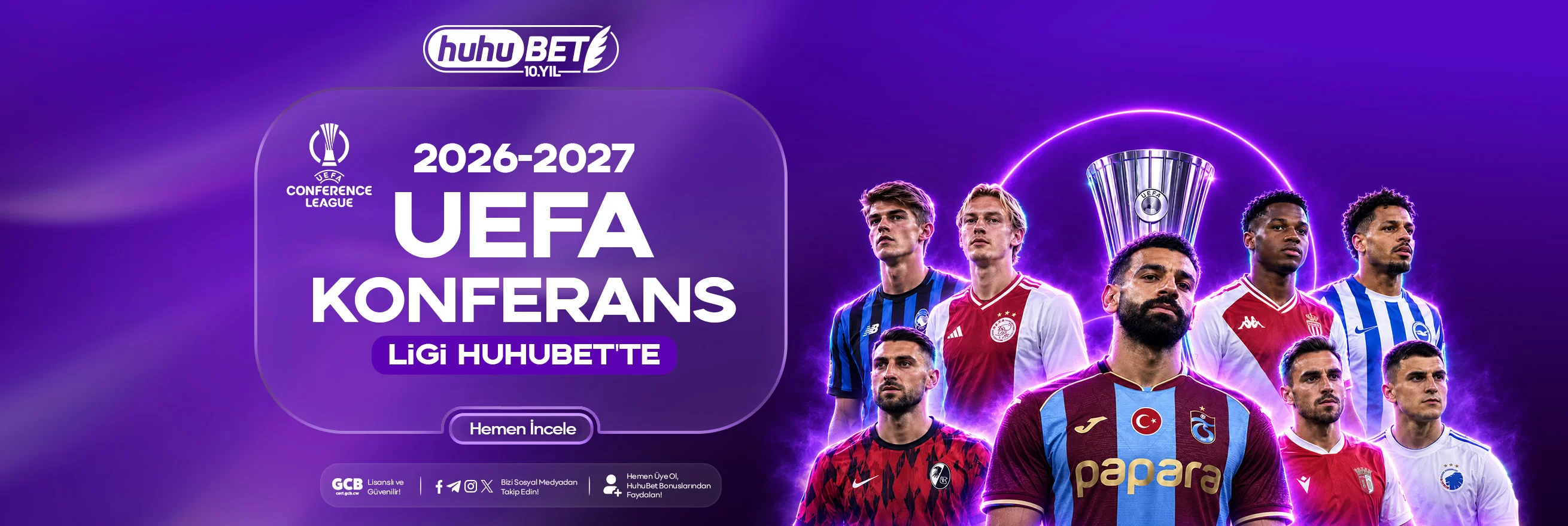 UEFA Şampiyonlar Ligi maç bannerı
